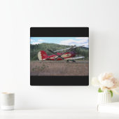 Grote meren, bivliegtuigreplica_Klassieke luchtvaa Vierkante Klok (Huis)