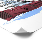 Grote Meren die naar de overwinning trekken (K&K) Poster (Hoek)