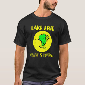 Grote Meren Erie Meer Vissen En Varen     30 T-shirt