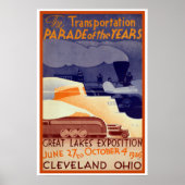 Grote Meren Expositie Cleveland Ohio Poster (Voorkant)
