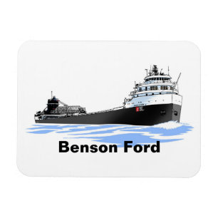 Grote Meren Freighter Benson Ford (2) Magneet