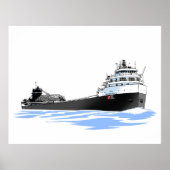 Grote Meren Freighter Benson Ford (2) Poster (Voorkant)