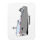 Grote meren Freighter Calumet ex-Roesch Magneet (Verticaal)