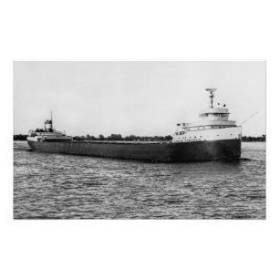 Grote meren Freighter Edmund Fitzgerald Foto Afdruk
