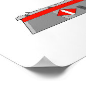 Grote Meren Freighter Edward L. Ryerson Geschieden Poster (Hoek)