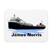 Grote Meren Freighter James Norris Magneet (Horizontaal)