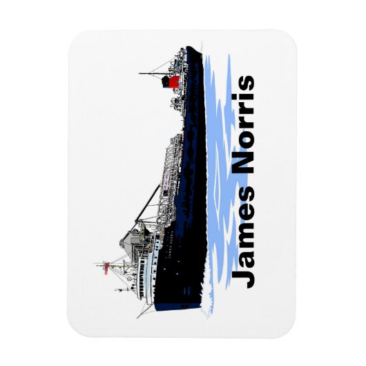 Grote Meren Freighter James Norris Magneet (Verticaal)