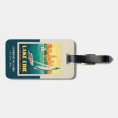 Grote Meren | Lake Erie Bagagelabel (Achterkant horizontaal)