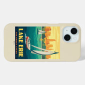Grote Meren | Lake Erie Case-Mate iPhone Case (Achterkant (horizontaal))
