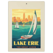 Grote Meren | Lake Erie Klembord (Achterkant)