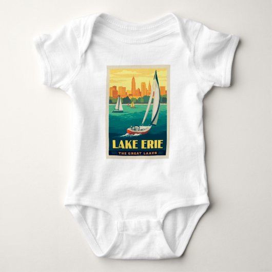 Grote Meren | Lake Erie Romper (Voorkant)