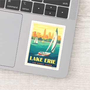 Grote Meren Lake Erie Sticker