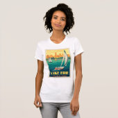 Grote Meren | Lake Erie T-shirt (Voorkant volledig)