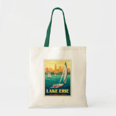 Grote Meren | Lake Erie Tote Bag (Voorkant)