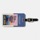 Grote Meren | Lake Huron Bagagelabel (Voorkant horizontaal)