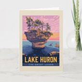 Grote Meren | Lake Huron Kaart (Voorkant)