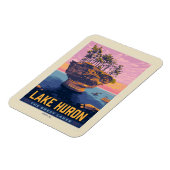 Grote Meren | Lake Huron Magneet (Linkerzijde)