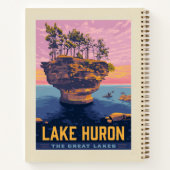 Grote Meren | Lake Huron Notitieboek (Achterkant)