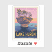 Grote Meren | Lake Huron Sticker (Vel)
