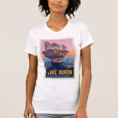 Grote Meren | Lake Huron T-shirt (Voorkant)