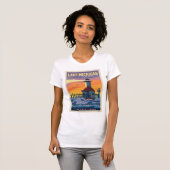 Grote Meren | Lake Michigan T-shirt (Voorkant volledig)
