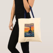 Grote Meren | Lake Michigan Tote Bag (Voorkant (product))