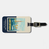 Grote Meren | Lake Ontario Bagagelabel (Voorkant horizontaal)