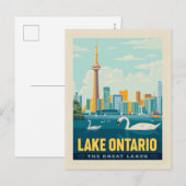 Grote Meren | Lake Ontario Briefkaart (Voorkant / Achterkant)