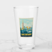 Grote Meren | Lake Ontario Glas (Voorkant)