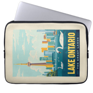 Grote Meren Lake Ontario Laptop Sleeve