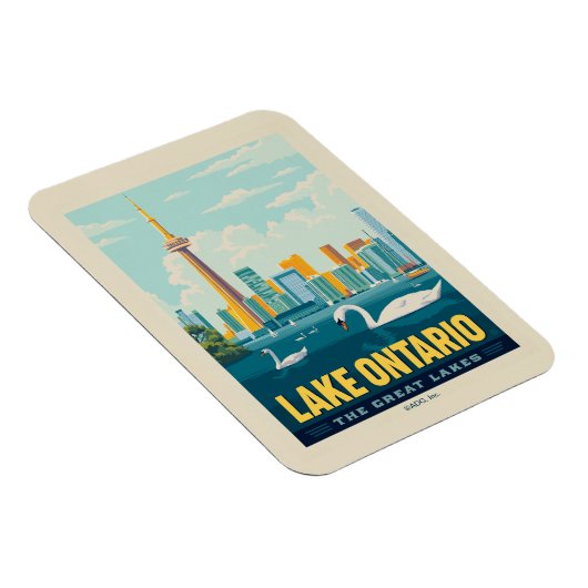 Grote Meren | Lake Ontario Magneet (Rechterzijde)