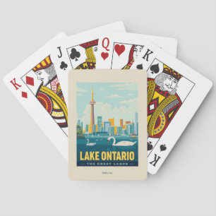 Grote Meren   Lake Ontario Pokerkaarten