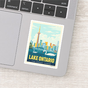 Grote Meren   Lake Ontario Sticker