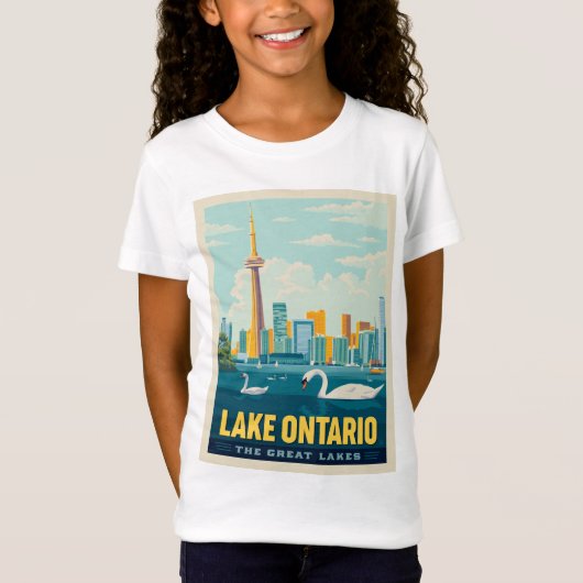 Grote Meren | Lake Ontario T-shirt (Voorkant)