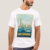 Grote Meren | Lake Ontario T-shirt (Voorkant)