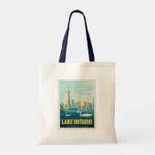 Grote Meren | Lake Ontario Tote Bag (Achterkant)