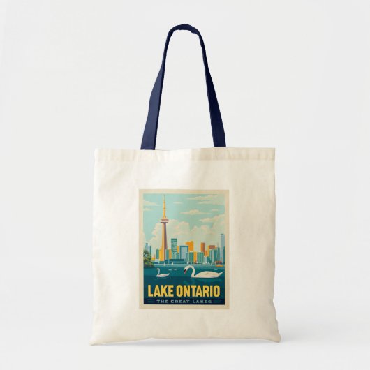 Grote Meren | Lake Ontario Tote Bag (Voorkant)
