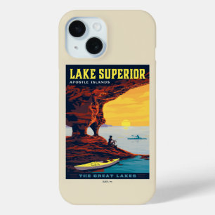 Grote Meren   Lake Superior iPhone 15 Case