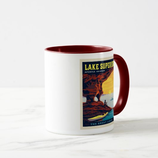 Grote Meren | Lake Superior Mok (Voorkant rechts)