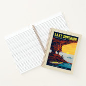 Grote Meren | Lake Superior Notitieboek (Binnen)