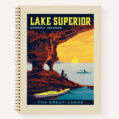 Grote Meren | Lake Superior Notitieboek (Voorkant)