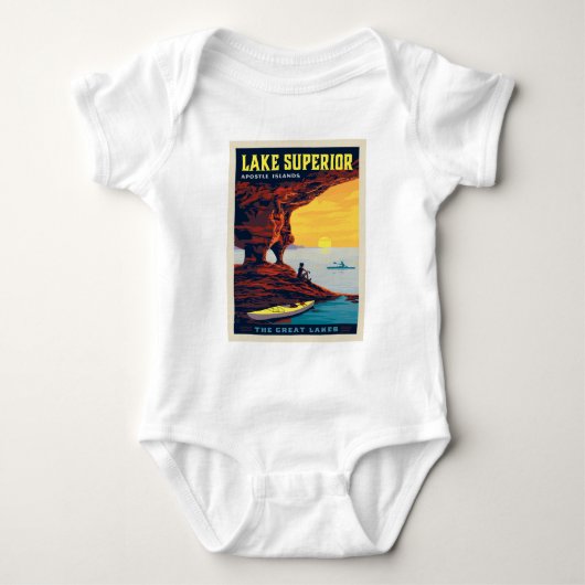 Grote Meren | Lake Superior Romper (Voorkant)