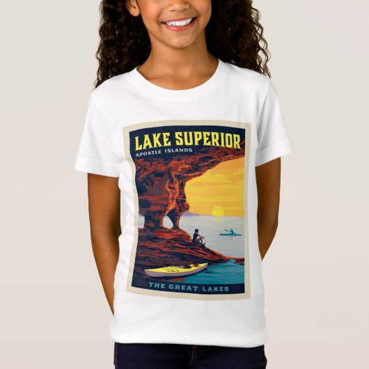 Grote Meren | Lake Superior T-shirt (Voorkant)