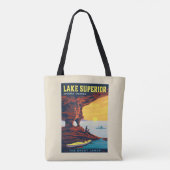 Grote Meren | Lake Superior Tote Bag (Achterkant)