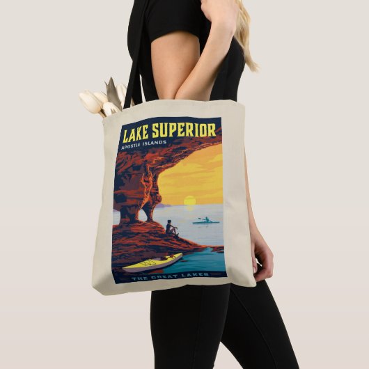 Grote Meren | Lake Superior Tote Bag (Dichtbij)
