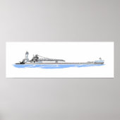 Grote Meren, Maumee en de sleepboot Victory Poster (Voorkant)