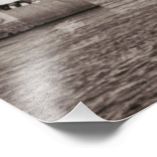 Grote Meren, passagiersschip zuid-Amerikaans Foto Afdruk (Hoek)