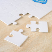 Grote meren Puzzle gemaakt van oorspronkelijk schi Legpuzzel (Zijkant)