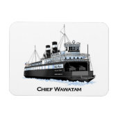 Grote Meren Schroefschip Wawatam Magneet (Horizontaal)