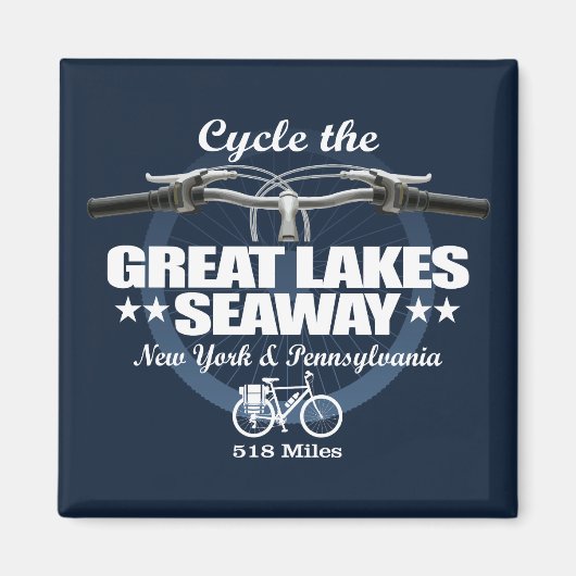 Grote Meren Seaway Trail (H2) Magneet (Voorkant)